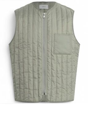 NWT Men’s Joe's Jeans Water Resistant Full-Zip Nylon Quilted Vest Size Large